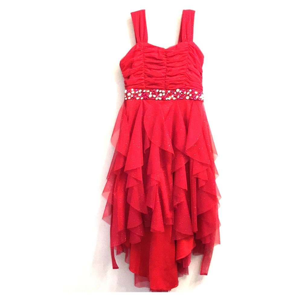 Rare Editions size 10 Red Dress